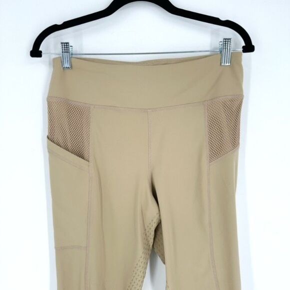 HR FARM Equestrian‎ Silicone Gel Grip Horseback Riding Leggings Medium - Picture 7 of 11